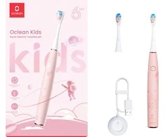 Elektrinis vaikiškas dantų šepetėlis Oclean Kids, Rožinis