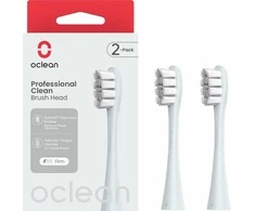Dantų šepetėlis Oclean Professional Clean Šepetėlio galvutė P1C9 Sidabrinis 2pcs (Sidabrinis)