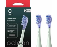 Oclean Ultra Baltas Šepetėlio galvutė 2-PK UW01 G02 Žalias