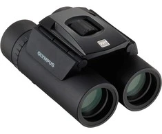 Žiūronai Olympus 10x25 WP II Binoculars - Juodas