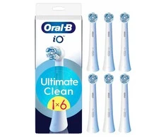 Oral-B iO Ultimate Clean dantų šepetėlio galvutė, 6 vnt.