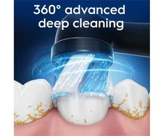 Oral-B iO Ultimate Clean vaihtoharjat, 6 kpl, musta