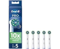 Oral B - Pro Cross Action Dantų šepetėlis Heads - Baltas - 5 Counts