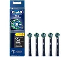 Oral-B Pro CrossAction -vaihtoharjat, 5 kpl, musta