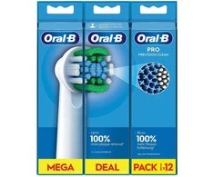 „Oral-B Pro Precision Clean“ keičiami šepetėliai, 12 vnt.