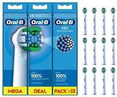 „Oral-B Pro Precision Clean“ keičiami šepetėliai, 12 vnt.