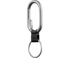 Orbitkey Clip Mini -avainlenkki, hopea