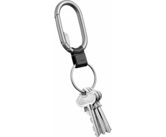 Orbitkey Clip Mini -avainlenkki, hopea