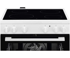 Viryklė Electrolux LKR64000NW keraminė kaitlentė, balta