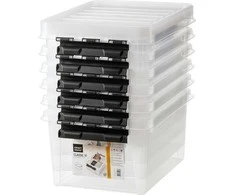 Orthex SmartStore Classic 31 L -säilytyslaatikko kannella, 6 kpl pakkaus