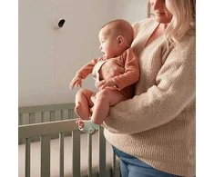 Išmani kūdikio kojinė „Owlet Dream Sock“, mėtų spalvos + Owlet Cam 2 mobili auklė