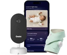 Išmanusis laikrodis Owlet Dream Duo žalia