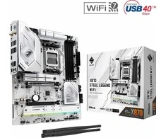 Pagrindinė plokštė ASROCK X870 STEEL LEGEND WIFI AM5 DDR5 ATX MB
