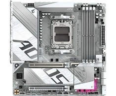 Pagrindinė plokštė „Gigabyte B850M A ELT WF6E“ | Procesorių šeima AMD | Procesoriaus lizdas AM5 | DDR5 | Palaikomos kietojo disko sąsajos SATA, M.2 | SATA jungčių skaičius 4