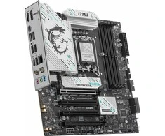 Pagrindinė plokštė MSI B860M GAMING PLUS WIFI | Procesorių šeima Intel | Procesoriaus lizdas LGA1851 | DDR5 | Palaikomos standžiojo disko sąsajos SATA, M.2 | SATA jungčių skaičius 4