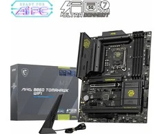 Pagrindinė plokštė MSI MAG B860 TOMAHAWK WIFI | Procesorių šeima Intel | Procesoriaus lizdas LGA1851 | DDR5 | Palaikomos standžiojo disko sąsajos SATA, M.2 | SATA jungčių skaičius 4
