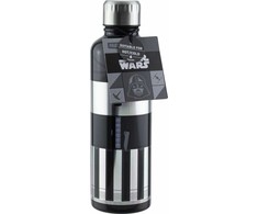 Paladone Darth Vader Lightsaber Metal Vanduo Bottle Daily usage 500 ml Nerūdijantis plienas Juodas, Sidabrinis