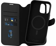 Panzer Glass Care by PanzerGlass Feature Tango 2in1 Atverčiamas Apple iPhone 16 Pro Max 6.9" MagSafe dėklas telefonui juodos spalvos 1332