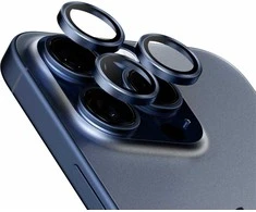 Panzer Glass PanzerGlass PanzerGlass Hoops iPhone 15 Pro, Pro Max Mėlyna Titanium