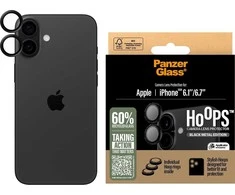 Panzer Glass PanzerGlass Hoops Juodas Objektyvo apsauga Apple iPhone 16 6.1" / 16 plius 6,7" 1283 m
