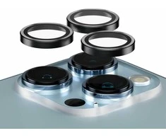 Panzer Glass „PanzerGlass“ – „Hoops“ kameros objektyvo apsauga, skirta „iPhone 13 Pro“ – „13 Pro Max“ – juoda