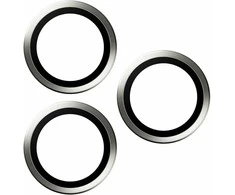 Panzer Glass PanzerGlass PanzerGlass Hoops iPhone 15 Pro, Pro Max Baltas Metal