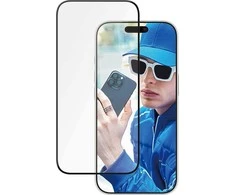 Panzer Glass PanzerGlass keraminė ekrano apsauga Apple iPhone 16 Pro, itin plati (skaidri)