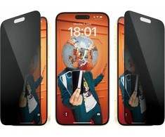 Panzer Glass PanzerGlass Privatumo ekrano apsauga iPhone 2023 6.7 | Itin platus pritaikymas w. EasyAligner | PanzerGlass | P2811 | Apple | Apple iPhone 15 Plus | Stiklas | Juodas/Skaidrus