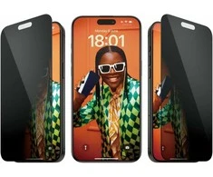 Panzer Glass PanzerGlass | Privatumo ekrano apsauga | Apple | iPhone 15 Pro Max | Grūdintas stiklas | Juodas | Ultra-Wide Fit W. Easyaligner