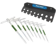 Park Tool THT-1 8 dalių Torx veržliarakčių rinkinys, T formos rankena