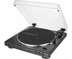 Audio Technica AT-LP60XBT Visiškai automatinis patefonas, Juodas