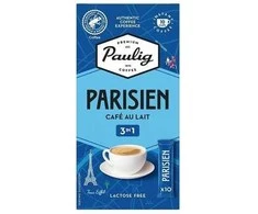 Paulig Parisien Café au lait 3in1 kahvijuomajauhe, 10 pussia