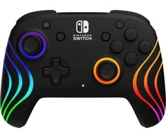 PDP Gaming Afterglow Wave Enhanced Laidinis valdiklis skirtas Xbox Series X|S, One, PC | Juoda