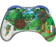 PDP REALMz Belaidis valdiklis skirtas Nintendo Switch - Minecraft Steve -Forest Biome
