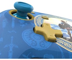 PDP Zelda Hyrule Mėlyna laidinis valdiklis skirtas Nintendo Switch