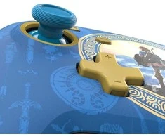 PDP Zelda Hyrule Mėlyna laidinis valdiklis skirtas Nintendo Switch