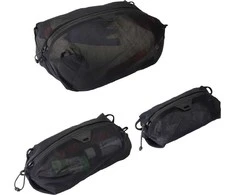 Peak Design Ultralight Mesh Packing Cube -pakkauspussit, XXS-XS-S, musta