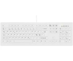 Klaviatūra Contour Design CHERRY AK-C8100F-U1-W/NOR/PAN-NORDIC