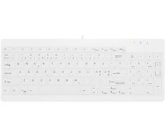 Contour Design Active Key Contour QuickClean Medical Klaviatūra Removable Cover Compact su laidu Baltas PN C7012, su laidu, USB, Scissor key switch, QWERTY, Baltas