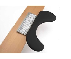 Pelė Ergo Finland 8820 -ergonominen kyynärtuki, 70 x 28 cm, musta