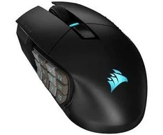 Pelė Kaytetyt Tuotteet Käytetty Corsair Scimitar Elite Wireless langaton pelihiiri, musta