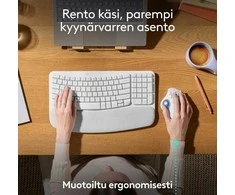 Pelė Logitech M575S Baltas