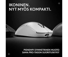 Logitech G PRO X SUPERLIGHT 2c LIGHTSPEED Wireless Belaidė Žaidimų Pelė | Baltas