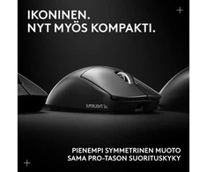 Logitech G PRO X SUPERLIGHT 2c LIGHTSPEED Wireless Belaidė Žaidimų Pelė | Juodas