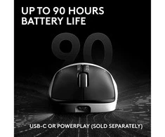 Logitech G PRO X2 SUPERSTRIKE LIGHTSPEED Wireless Belaidė Žaidimų Pelė | Lunar Eclipse