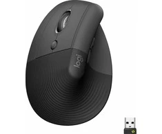 Pelė Logitech Lift -hiiri, musta, vasenkätinen
