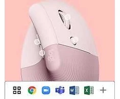 Pelė Logitech Lift, rožinė