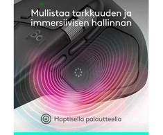 Pelė Logitech MX Master 4 hiiri, grafiitti