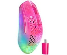 Pelė Steelseries Aerox 3 Wireless Gen 2 langaton pelihiiri, Magenta Haze