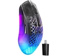 Pelė Steelseries Aerox 3 Wireless Gen 2 langaton pelihiiri, Shadow
